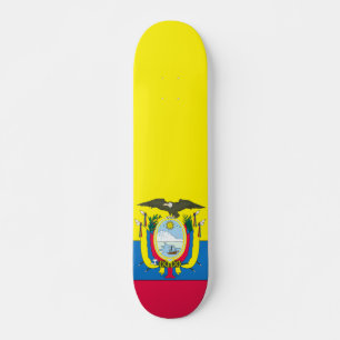 Skateboard Bandera del Ecuadorian