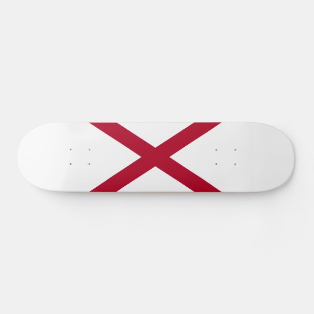 Skateboard Bandera del estado de Alabama (Horz)
