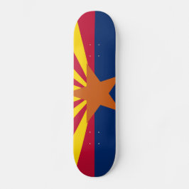 Skateboard Bandera del estado de Arizona