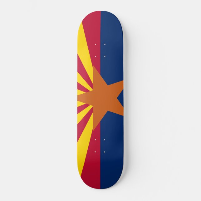Skateboard Bandera del estado de Arizona (Anverso)
