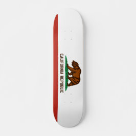 Skateboard Bandera del estado de California
