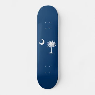 Skateboard Bandera del estado de Carolina del Sur