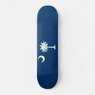 Skateboard Bandera del Estado de Carolina del Sur