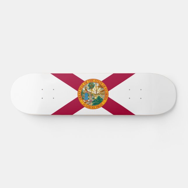 Skateboard Bandera del estado de Florida (Horz)