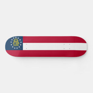 Skateboard Bandera del estado de Georgia