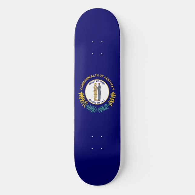 Skateboard Bandera del estado de Kentucky (Anverso)