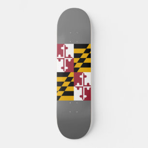 Skateboard Bandera del Estado de Maryland