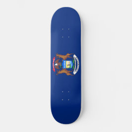 Skateboard Bandera del estado de Míchigan