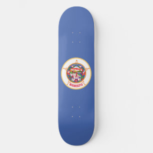 Skateboard Bandera del estado de Minnesota