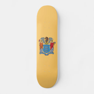 Skateboard Bandera del Estado de Nueva Jersey