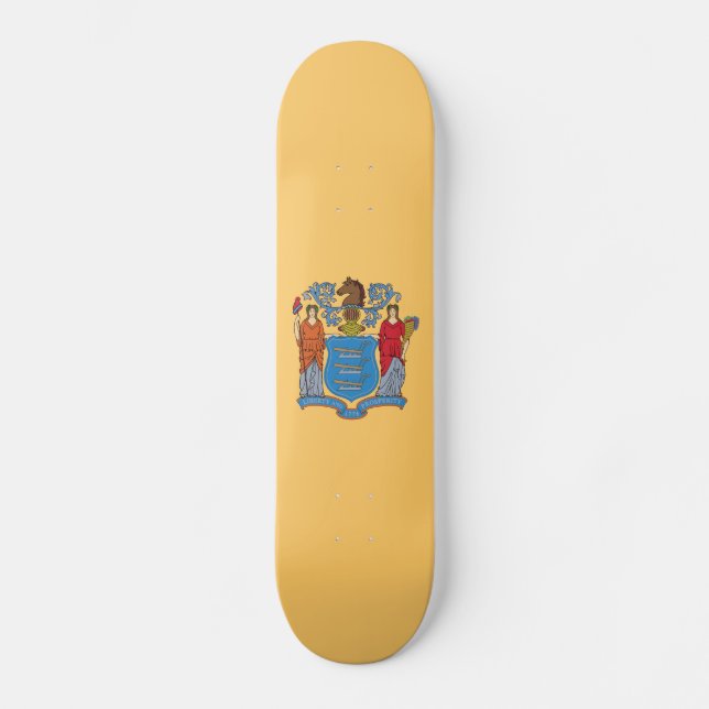 Skateboard Bandera del Estado de Nueva Jersey (Anverso)