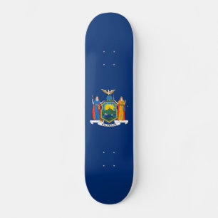 Skateboard Bandera del estado de Nueva York