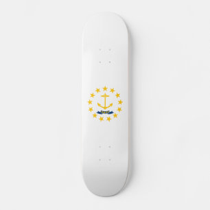 Skateboard Bandera del estado de Rhode Island