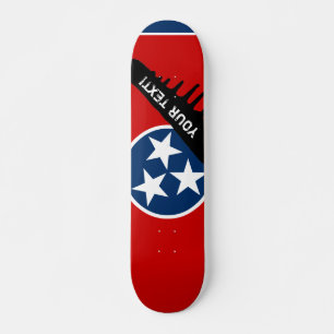 Skateboard Bandera del estado de Tennessee