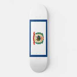 Skateboard Bandera del Estado de Virginia Occidental