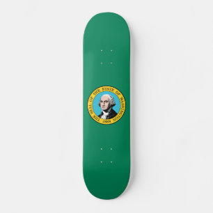 Skateboard Bandera del Estado de Washington