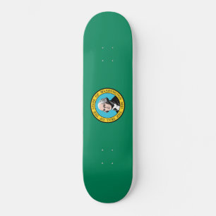 Skateboard Bandera del Estado de Washington