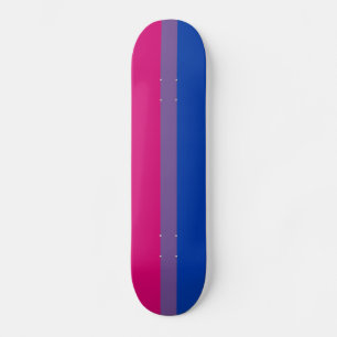 Skateboard Bandera del Orgullo Bisexual
