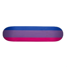Skateboard Bandera del Orgullo Bisexual