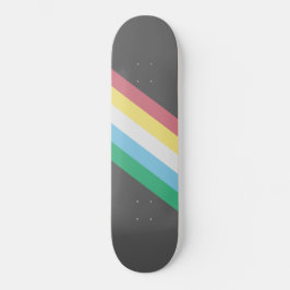 Skateboard Bandera del Orgullo de la Discapacidad