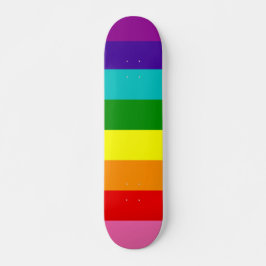 Skateboard Bandera del Orgullo Gilbert Baker Repetir la banda