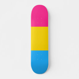Skateboard Bandera del Orgullo Pansexual