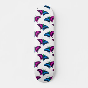 Skateboard Bandera del Orgullo Polisexual Mariposa de cerda