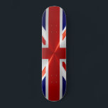 Skateboard Bandera del Reino Unido<br><div class="desc">Bandera del Reino Unido. El diseño está disponible en otros productos.</div>