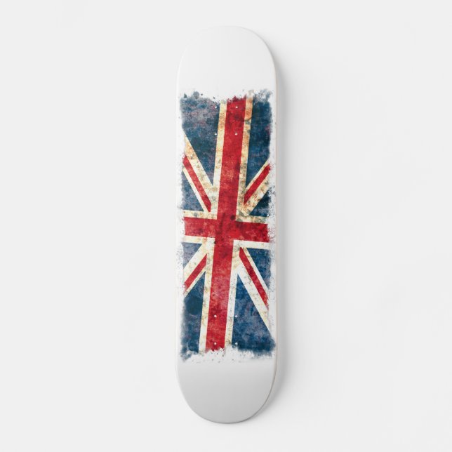 Skateboard Bandera del Reino Unido (Anverso)