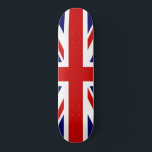 Skateboard Bandera del Reino Unido/Unión Jack<br><div class="desc">NewParkLane - Patineta divertida,  con la bandera nacional del Reino Unido; el Union Jack. Proteja esta colección para ver los elementos coincidentes. ¿Tienes deseos de diseño personal específicos? ¡Siéntete libre de contactarme!</div>