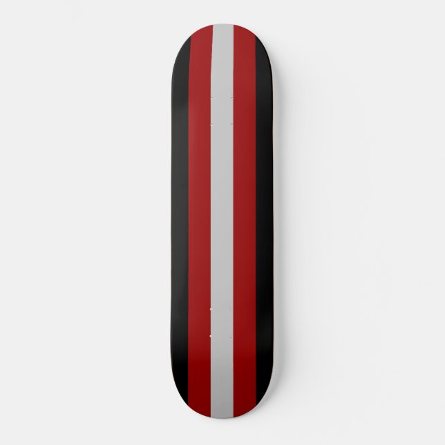 Skateboard Bandera del satanismo (Anverso)