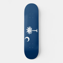 Skateboard Bandera Estatal de Carolina del Sur