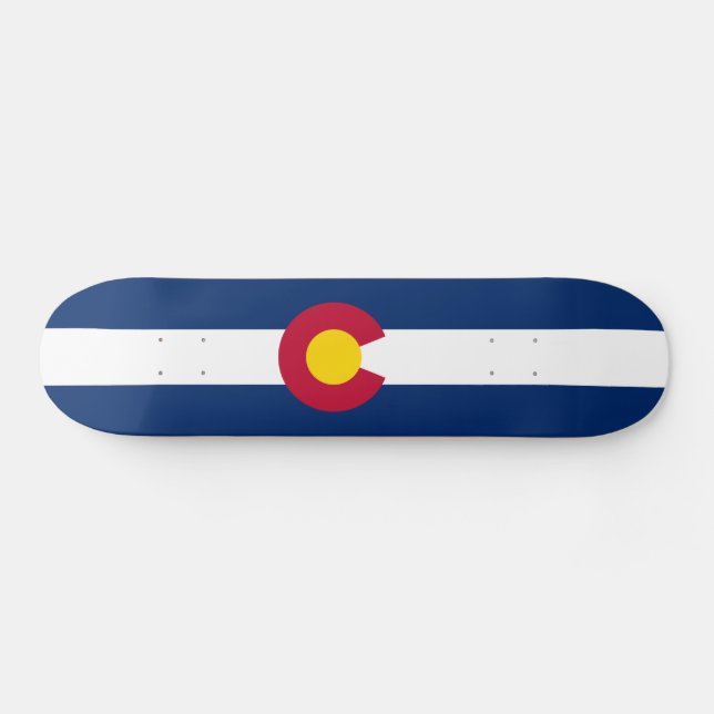Skateboard Bandera Estatal de Colorado (Horz)