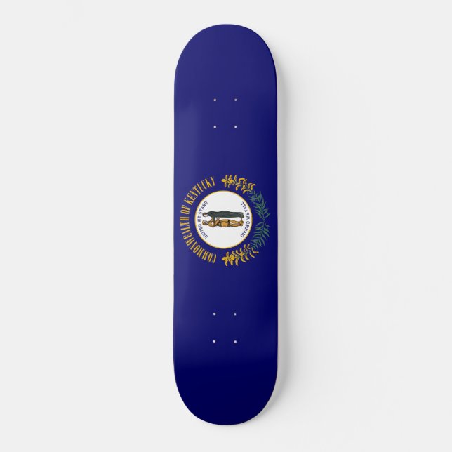 Skateboard Bandera Estatal de Kentucky (Anverso)
