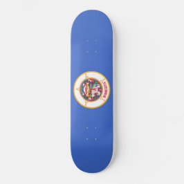 Skateboard Bandera estatal de Minnesota