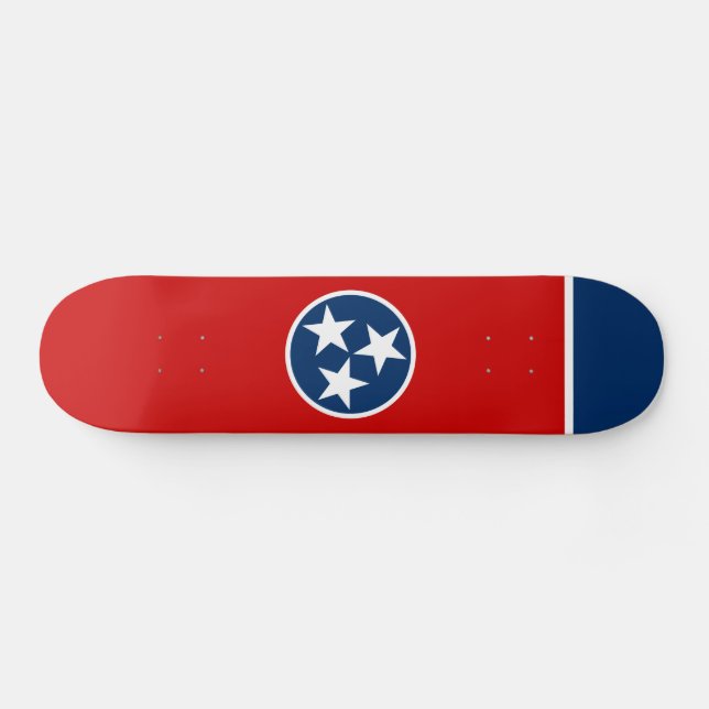 Skateboard Bandera Estatal Tennessee (Horz)