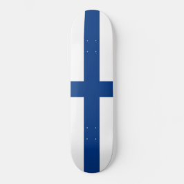 Skateboard Bandera finlandesa (Finlandia)