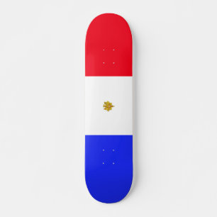 Skateboard Bandera francesa
