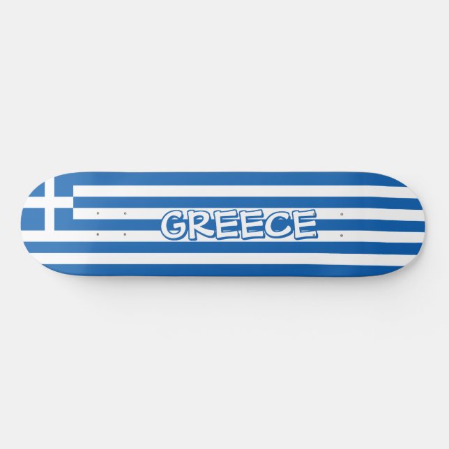 Skateboard Bandera griega (Horz)