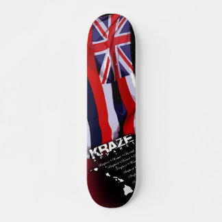 Skateboard Bandera hawaiana 2