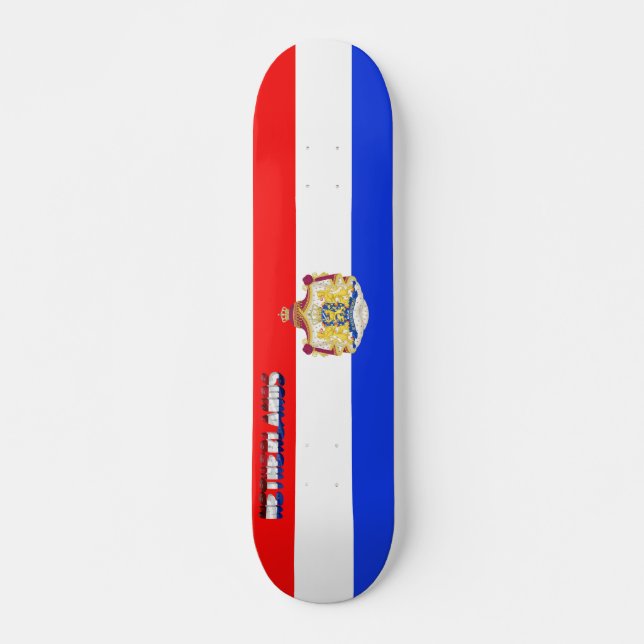 Skateboard Bandera holandesa (Anverso )