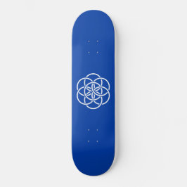 Skateboard Bandera Internacional del Planeta Tierra