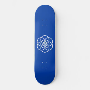 Skateboard Bandera Internacional del Planeta Tierra