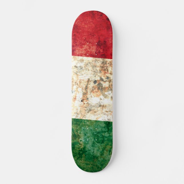Skateboard Bandera italiana (Anverso)