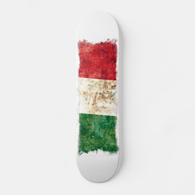 Skateboard Bandera italiana (Anverso)