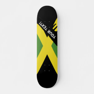 Skateboard Bandera jamaiquina