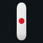 Skateboard Bandera japonesa<br><div class="desc">Bandera de Japón</div>