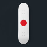 Skateboard Bandera japonesa<br><div class="desc">Bandera de Japón</div>