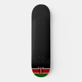 Skateboard Bandera keniana (Kenya)
