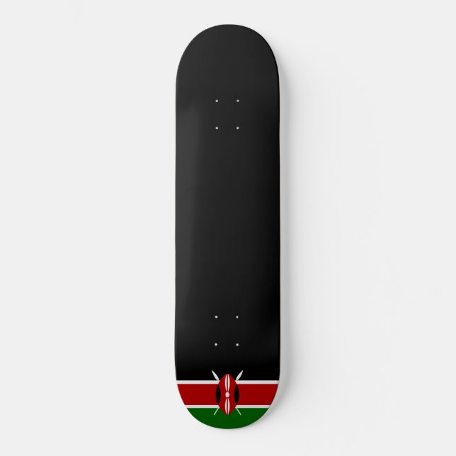 Skateboard Bandera keniana (Kenya) (Anverso)
